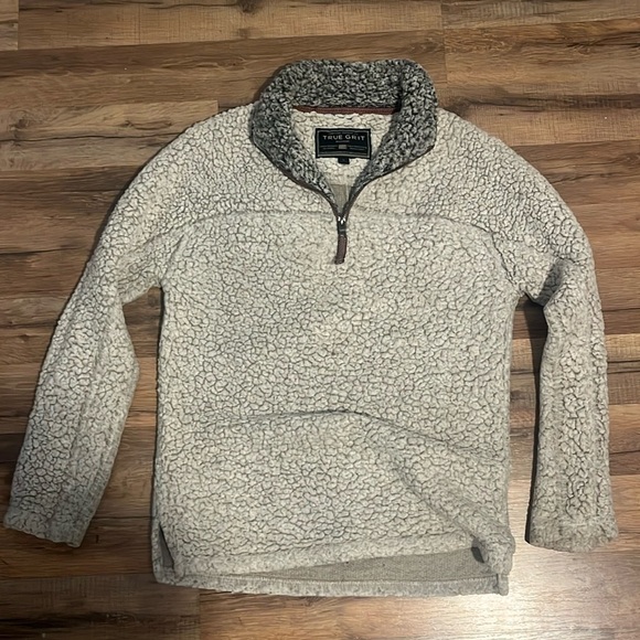 True Grit Tops - True Grit Sherpa Quarter Zip